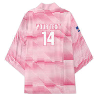 Cabo Verde Football 2026 Custom Kimono Tubaroes Azuis Goalkeeper Pink Jersey
