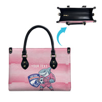 Cabo Verde Football 2026 Custom Leather Bag Tubaroes Azuis Goalkeeper Pink Jersey