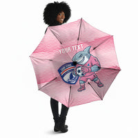 Cabo Verde Football 2026 Custom Umbrella Tubaroes Azuis Goalkeeper Pink Jersey