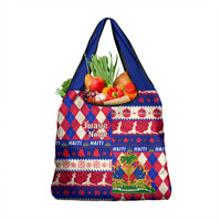 Haiti Christmas Grocery Bag Jwaye Nowe With Coat Of Arms