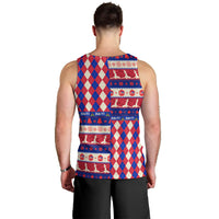 Haiti Christmas Men Tank Top Jwaye Nowe 2023 With Coat Of Arms - Wonder Print Shop