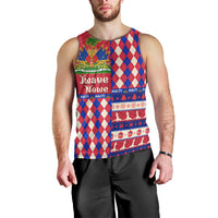 Haiti Christmas Men Tank Top Jwaye Nowe 2023 With Coat Of Arms - Wonder Print Shop