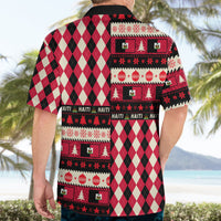 Haiti 1964 Christmas Hawaiian Shirt Jwaye Nowe 2023 With Coat Of Arms - Wonder Print Shop