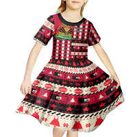 Haiti 1964 Christmas Kid Short Sleeve Dress Jwaye Nowe 2023 With Coat Of Arms - Wonder Print Shop