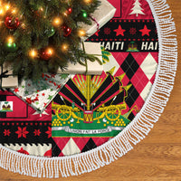 Haiti 1964 Christmas Tree Skirt Jwaye Nowe 2023 With Coat Of Arms - Wonder Print Shop