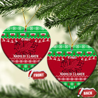 Wales Christmas Ceramic Ornament Nadolig Llawen Cymru Unique Version - Wonder Print Shop