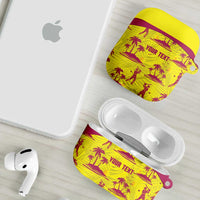 West Indies Cricket Custom AirPods Case Windies Palm Tree Tropical Style - Wonder Print Shop