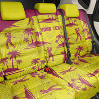 West Indies Cricket Custom Back Car Seat Cover Windies Palm Tree Tropical Style - Wonder Print Shop