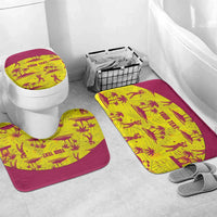 West Indies Cricket Custom Bathroom Set Windies Palm Tree Tropical Style - Wonder Print Shop