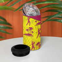 West Indies Cricket 4 in 1 Can Cooler Tumbler Windies Palm Tree Tropical Style - Wonder Print Shop