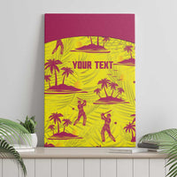 West Indies Cricket Custom Canvas Wall Art Windies Palm Tree Tropical Style - Wonder Print Shop