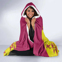 West Indies Cricket Custom Hooded Blanket Windies Palm Tree Tropical Style - Wonder Print Shop
