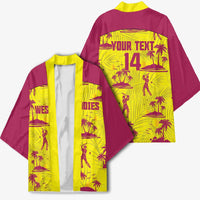 West Indies Cricket Custom Kimono Windies Palm Tree Tropical Style - Wonder Print Shop