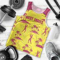 West Indies Cricket Custom Men Tank Top Windies Palm Tree Tropical Style - Wonder Print Shop
