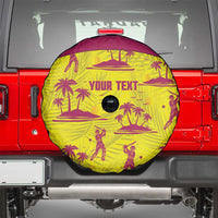 West Indies Cricket Custom Spare Tire Cover Windies Palm Tree Tropical Style - Wonder Print Shop