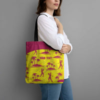 West Indies Cricket Custom Tote Bag Windies Palm Tree Tropical Style - Wonder Print Shop