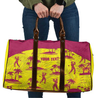 West Indies Cricket Custom Travel Bag Windies Palm Tree Tropical Style - Wonder Print Shop