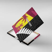 New Zealand and West Indies Cricket Custom Canvas Wall Art Black Cap Windies Together - Wonder Print Shop