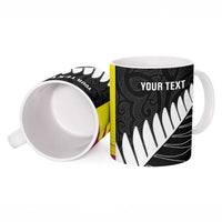 New Zealand and West Indies Cricket Custom Ceramic Mug Black Cap Windies Together - Wonder Print Shop