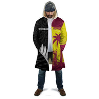 New Zealand and West Indies Cricket Custom Cloak Black Cap Windies Together - Wonder Print Shop