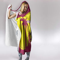 New Zealand and West Indies Cricket Custom Hooded Blanket Black Cap Windies Together - Wonder Print Shop