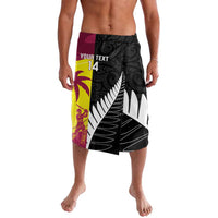 New Zealand and West Indies Cricket Custom Lavalava Black Cap Windies Together - Wonder Print Shop