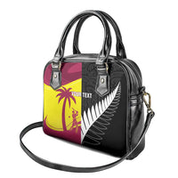 New Zealand and West Indies Cricket Custom Shoulder Handbag Black Cap Windies Together - Wonder Print Shop