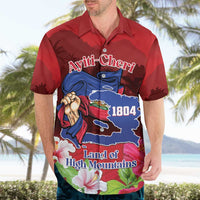Ayiti-Cheri Independence Day Hawaiian Shirt Land of High Mountains - Wonder Print Shop