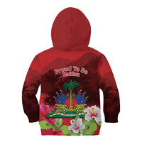 Ayiti-Cheri Independence Day Kid Hoodie Land of High Mountains - Wonder Print Shop