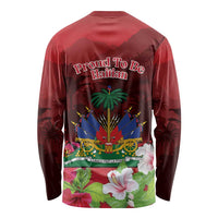 Ayiti-Cheri Independence Day Long Sleeve Shirt Land of High Mountains - Wonder Print Shop