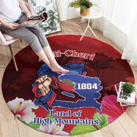 Ayiti-Cheri Independence Day Round Carpet Land of High Mountains