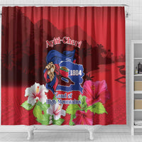 Ayiti-Cheri Independence Day Shower Curtain Land of High Mountains