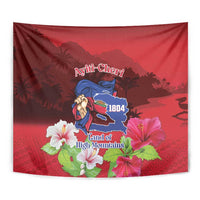 Ayiti-Cheri Independence Day Tapestry Land of High Mountains - Wonder Print Shop
