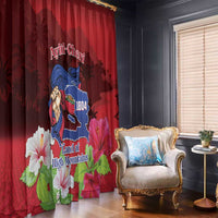Ayiti-Cheri Independence Day Window Curtain Land of High Mountains - Wonder Print Shop