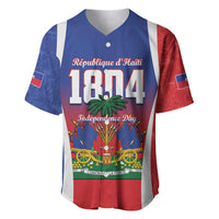 Personalized Haiti 1804 Baseball Jersey Happy Ayiti Independence Day LT14