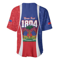 Personalized Haiti 1804 Baseball Jersey Happy Ayiti Independence Day LT14
