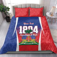 Personalized Haiti 1804 Bedding Set Happy Ayiti Independence Day LT14