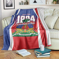 Personalized Haiti 1804 Blanket Happy Ayiti Independence Day LT14