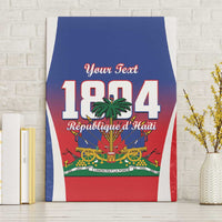 Personalized Haiti 1804 Canvas Wall Art Happy Ayiti Independence Day LT14