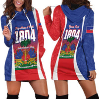 Personalized Haiti 1804 Hoodie Dress Happy Ayiti Independence Day LT14