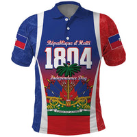 Personalized Haiti 1804 Polo Shirt Happy Ayiti Independence Day LT14