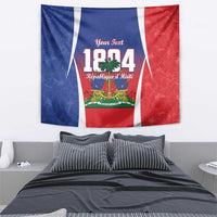 Personalized Haiti 1804 Tapestry Happy Ayiti Independence Day LT14