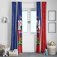 Personalized Haiti 1804 Window Curtain Happy 221st Independence Anniversary - Wonder Print Shop