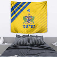 Custom Saint Lucia Football Tapestry 2025 Go Champions - Yellow Version