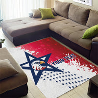 Custom United States Rugby Area Rug 2024 Pacific Go Eagles - Wonder Print Shop