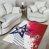 Custom United States Rugby Area Rug 2024 Pacific Go Eagles - Wonder Print Shop