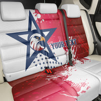 Custom United States Rugby Back Car Seat Cover 2024 Pacific Go Eagles - Wonder Print Shop