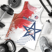Custom United States Rugby Men Tank Top 2024 Pacific Go Eagles - Wonder Print Shop