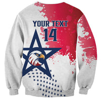 Custom United States Rugby Sweatshirt 2024 Pacific Go Eagles - Wonder Print Shop