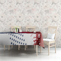 Custom United States Rugby Tablecloth 2024 Pacific Go Eagles - Wonder Print Shop